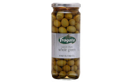 Fragata Spanish Olives Whole Green  Glass Jar  450 grams